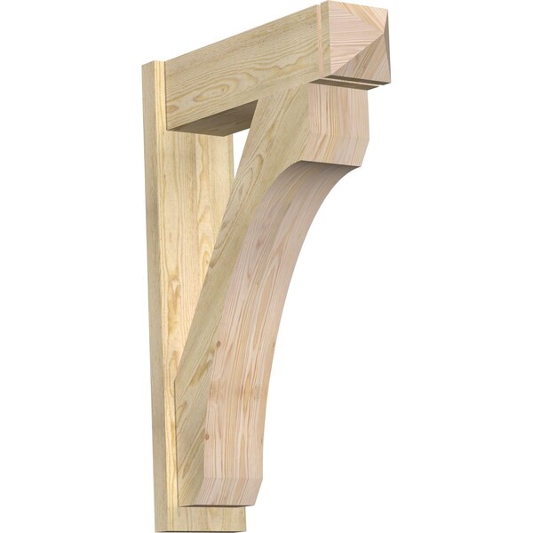Ekena Millwork Legacy Arts & Crafts Rough Sawn Outlooker, Douglas Fir, 8"W x 28"D x 40"H OUT08X28X40LEC03RDF - main